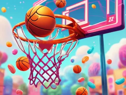 NapZone platform — candy basketball game artwork